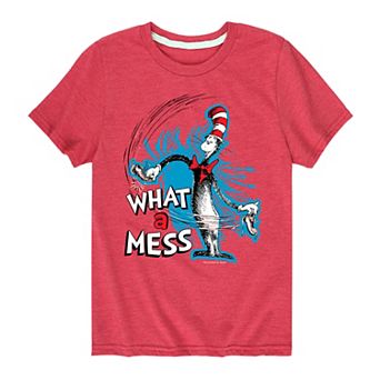Boys 8-20 Dr. Seuss What A Mess Graphic Tee
