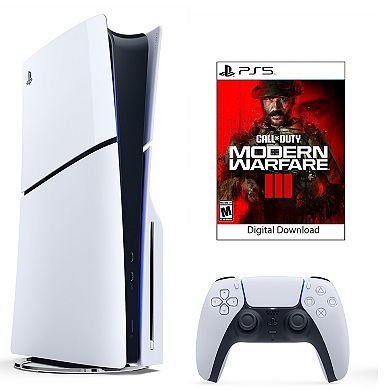 Ps5 Core With Miles Morales Game, COD: Modern Warfare 3 Digital Download And Accessories Kit