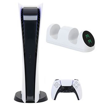 PlayStation 5 Digital Console with Dual Charging Dock