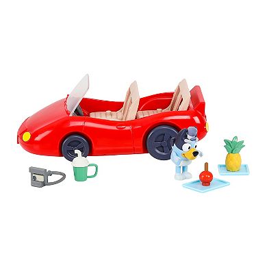 Bluey S9 Bluey's Escape Convertible Car Toy and Figurine Set