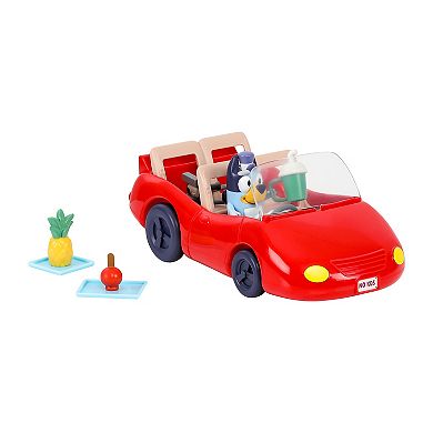 Bluey S9 Bluey's Escape Convertible Car Toy and Figurine Set
