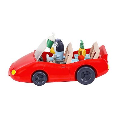Bluey S9 Bluey's Escape Convertible Car Toy and Figurine Set