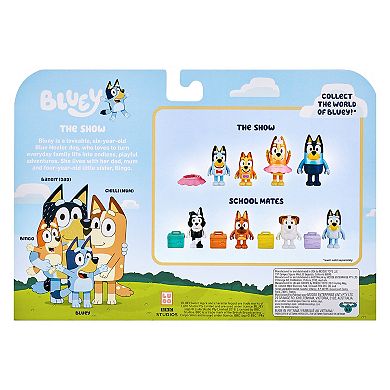 Bluey Showtime - The Show Figure 4-Pack