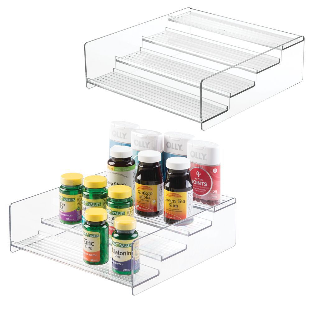 Sukuos Extra Large Weekly Pill Box, Medicine Organizer For Vitamins, Fish  Oils & Supplements - Black : Target