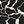 Black Glass Floral