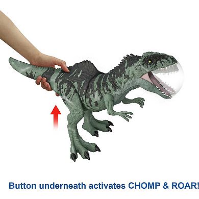 Mattel Jurassic World Dominion Dinosaur Figure Strike 'N Roar Giganotosaurus