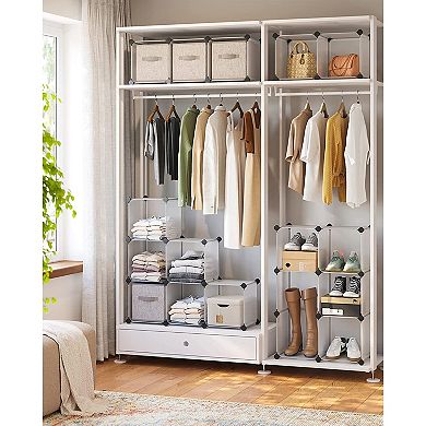16-cube Plastic Storage Organizer, Space Saving Organizer Units,ideal For Entryway, Hallway