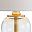Clear Brass Gold
