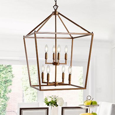 PagodaBulb Lantern Metal LED Pendant