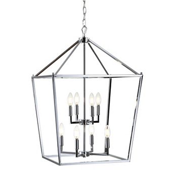 PagodaBulb Lantern Metal LED Pendant