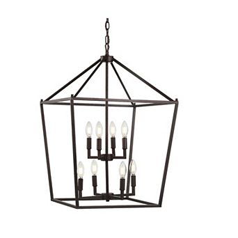 PagodaBulb Lantern Metal LED Pendant