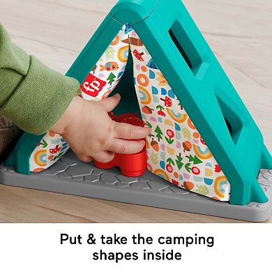 Fisher-Price S'More Shapes 5-Piece Camping Tent Baby Toy Set