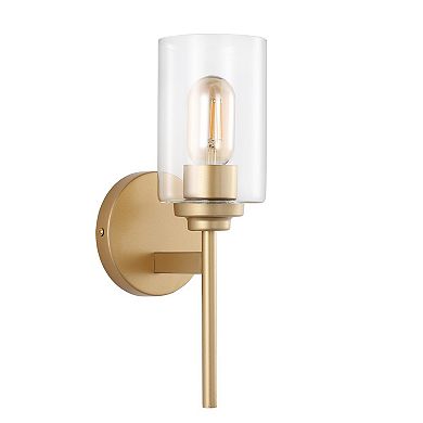 Juno Farmhouse Industrial Iron Cylinder Led Sconce