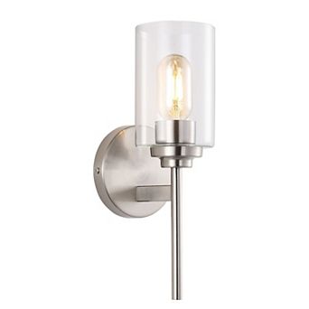 Juno Farmhouse Industrial Iron Cylinder Led Sconce