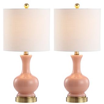Cox Glassmetal Led Table Lamp (set Of 2)