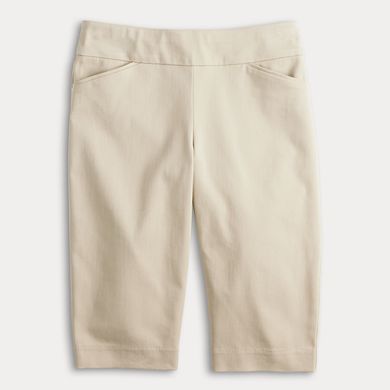 Women's Croft & Barrow Effortless Stretch Midrise Skimmer Pants