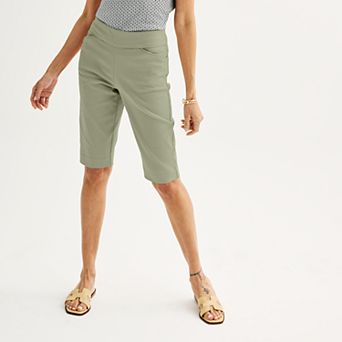 Women's Croft & Barrow® Effortless Stretch Midrise Skimmer Pants