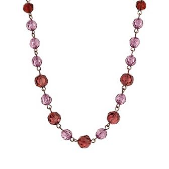 1928 Linked Faceted Bead Necklace