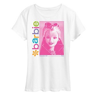 Women's Barbie® 90's Generation Girl Graphic Tee