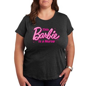 Plus Barbie® This Barbie Is A Nurse Graphic Tee