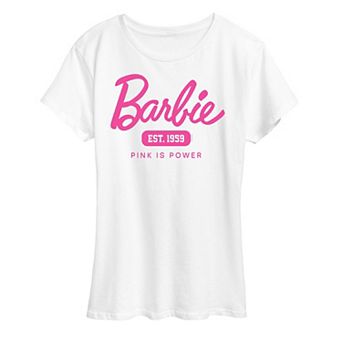 Women's Barbie® Pink Is Power Graphic Tee