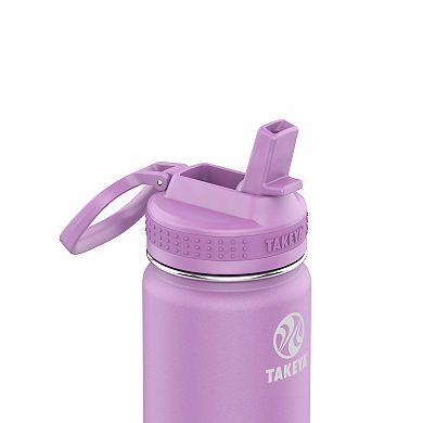 Takeya Actives 24-oz. Lilac Straw Water Bottle