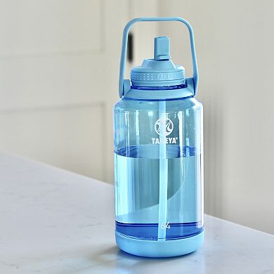 Takeya Tritan 64-oz. Motivational Straw Water Bottle