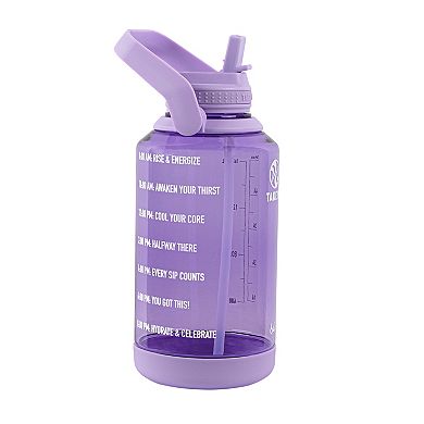 Takeya Tritan 64-oz. Straw Motivational Water Bottle