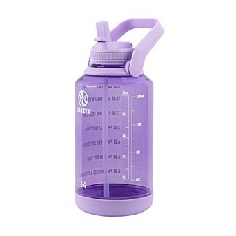 Takeya Tritan 64-oz. Straw Motivational Water Bottle