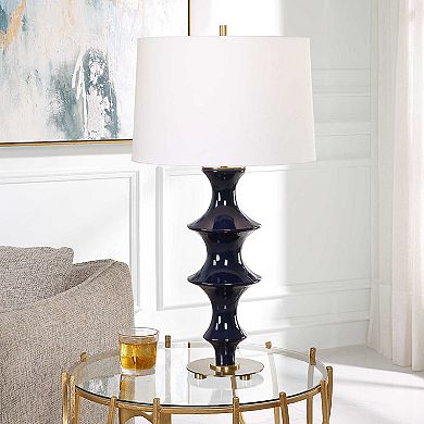 Uttermost Coil Table Lamp