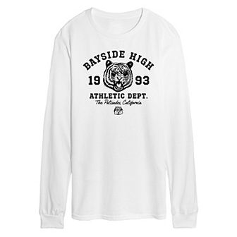 Men's Saved By The Bell Bayside High Long Sleeve Graphic Tee