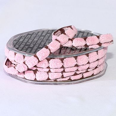 Blocks Woven Edge Craft Ribbon