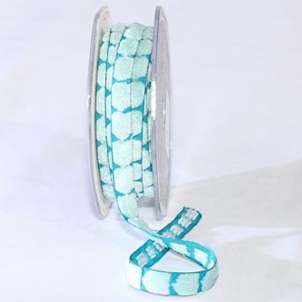 Blocks Woven Edge Craft Ribbon