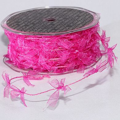 Sheer Wired Craft Ribbon Garland