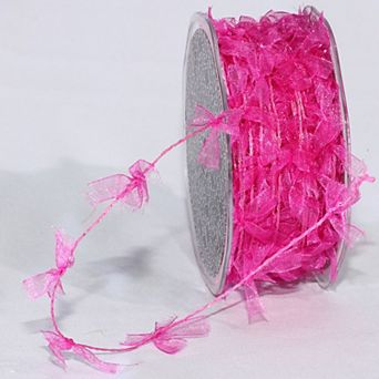 Sheer Wired Craft Ribbon Garland