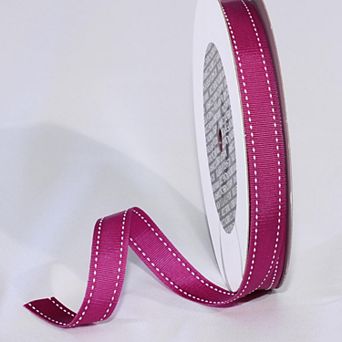 Woven Edge Stitched Craft Ribbon