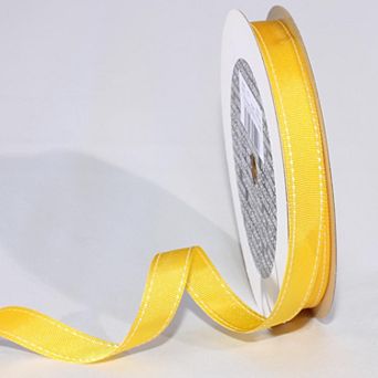 Woven Edge Stitched Craft Ribbon
