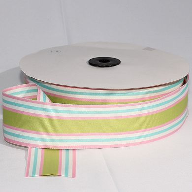 Striped Grosgrain Woven Craft Ribbon