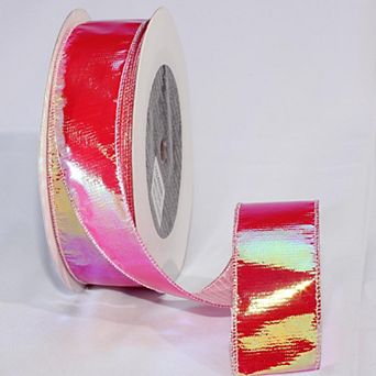 Contemporary Iridescent Wired Craft Ribbon