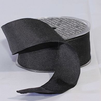 Solid Taffeta Wired Craft Ribbon