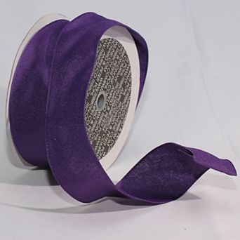 Solid Taffeta Wired Craft Ribbon
