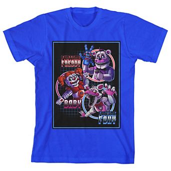 Boys 8-20 Five Nights at Freddys Fun Graphic Tee