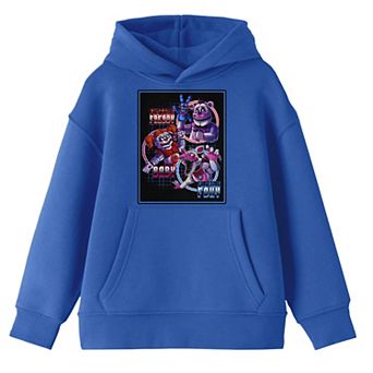 Boys 8-20 Five Nights at Freddys Fun Graphic Hoodie