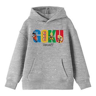 Boys 8-20 Dragon Ball Z Multiple Goku Graphic Hoodie