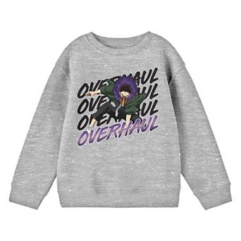 Boys 8-20 My Hero Academia Overhaul Long Sleeve Graphic Tee