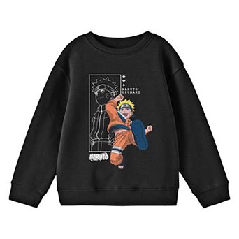 Boys 8-20 Naruto Leaping Out Of Line Long Sleeve Graphic Tee