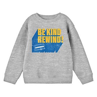 Boys 8-20 Blockbuster Be Kind Rewind Long Sleeve Graphic Tee