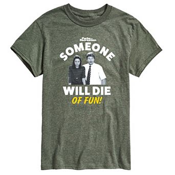 Men's Parks And Recs Die OF Fun Graphic Tee