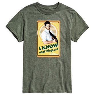 Men's Parks And Recs Know What Things Are Graphic Tee