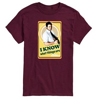 Men's Parks And Recs Know What Things Are Graphic Tee